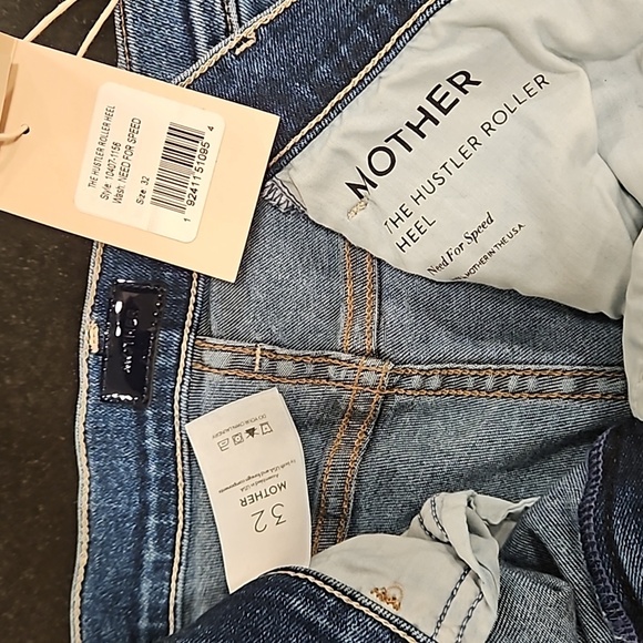 💕MOTHER💕 The Hustler Roller Heel Jeans ~ Need For Speed 32 NWT - Picture 16 of 16